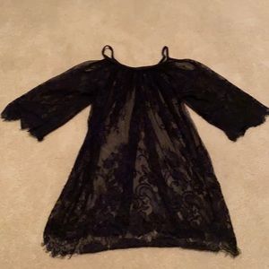 Black Lace Coverup